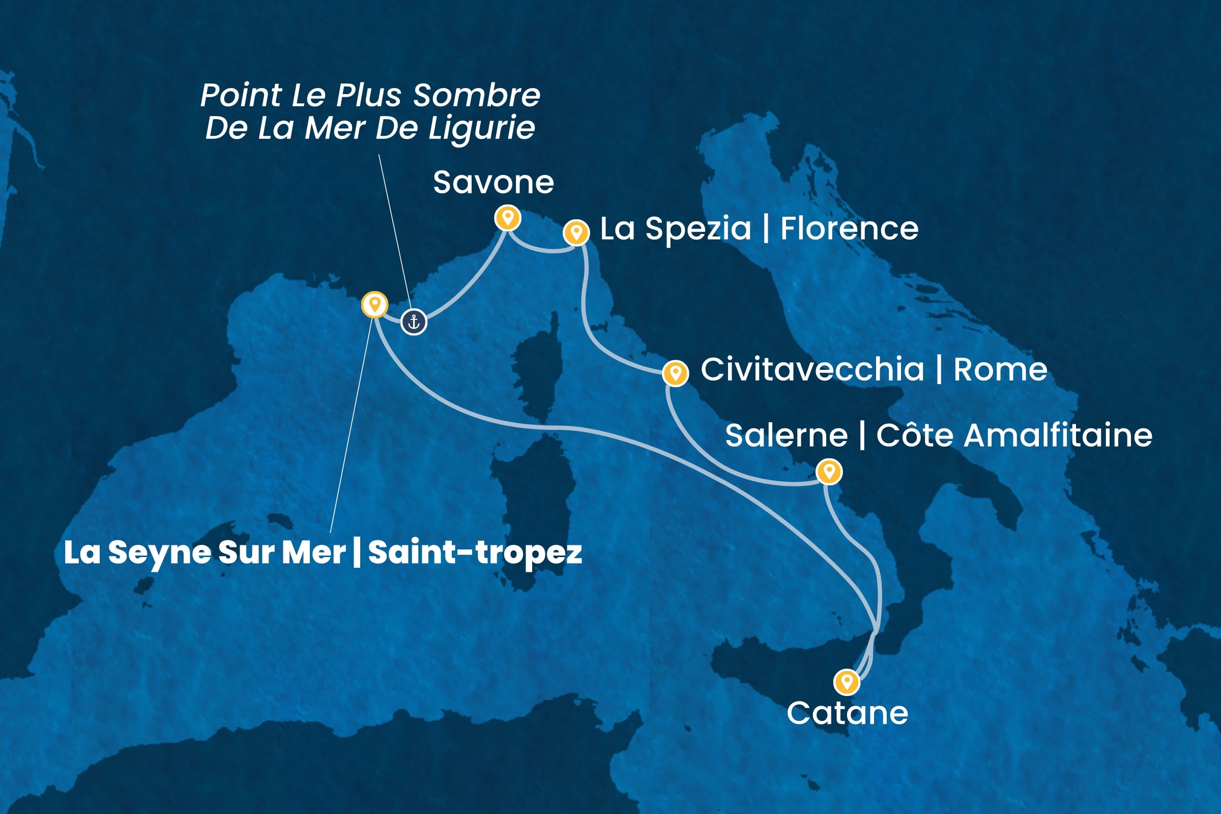 Carte de l’itinéraire