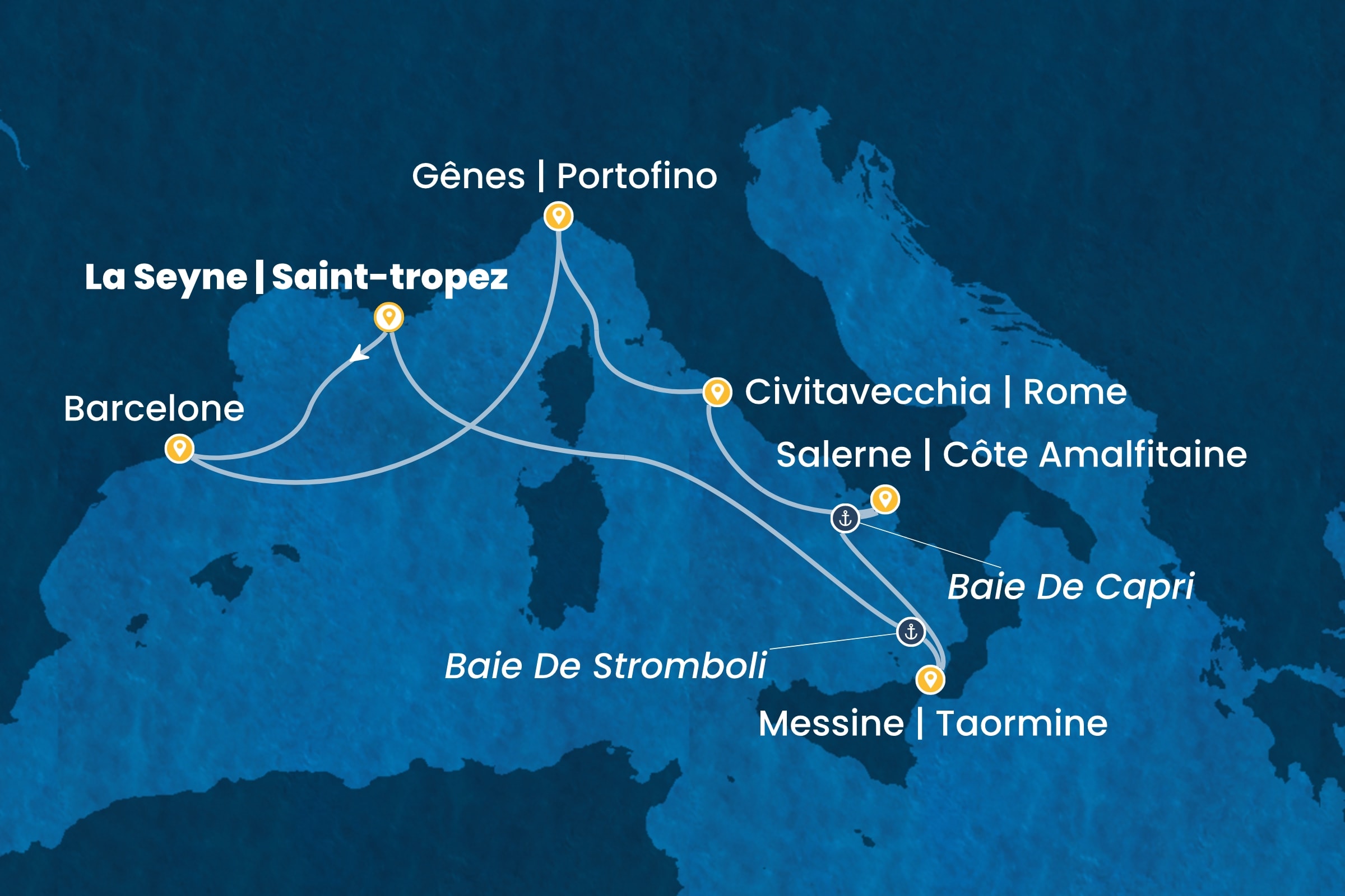 Carte de l’itinéraire