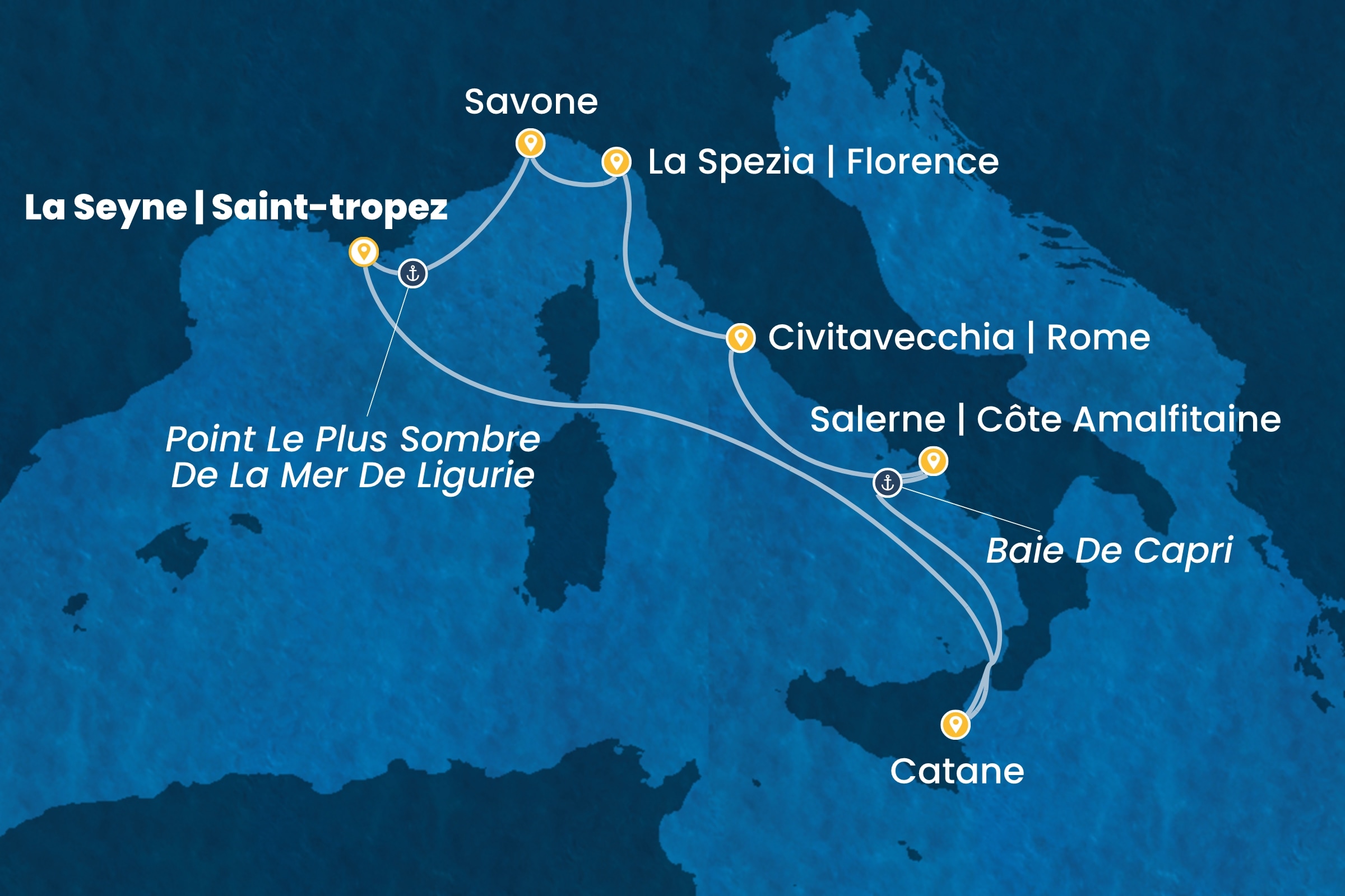 Carte de l’itinéraire