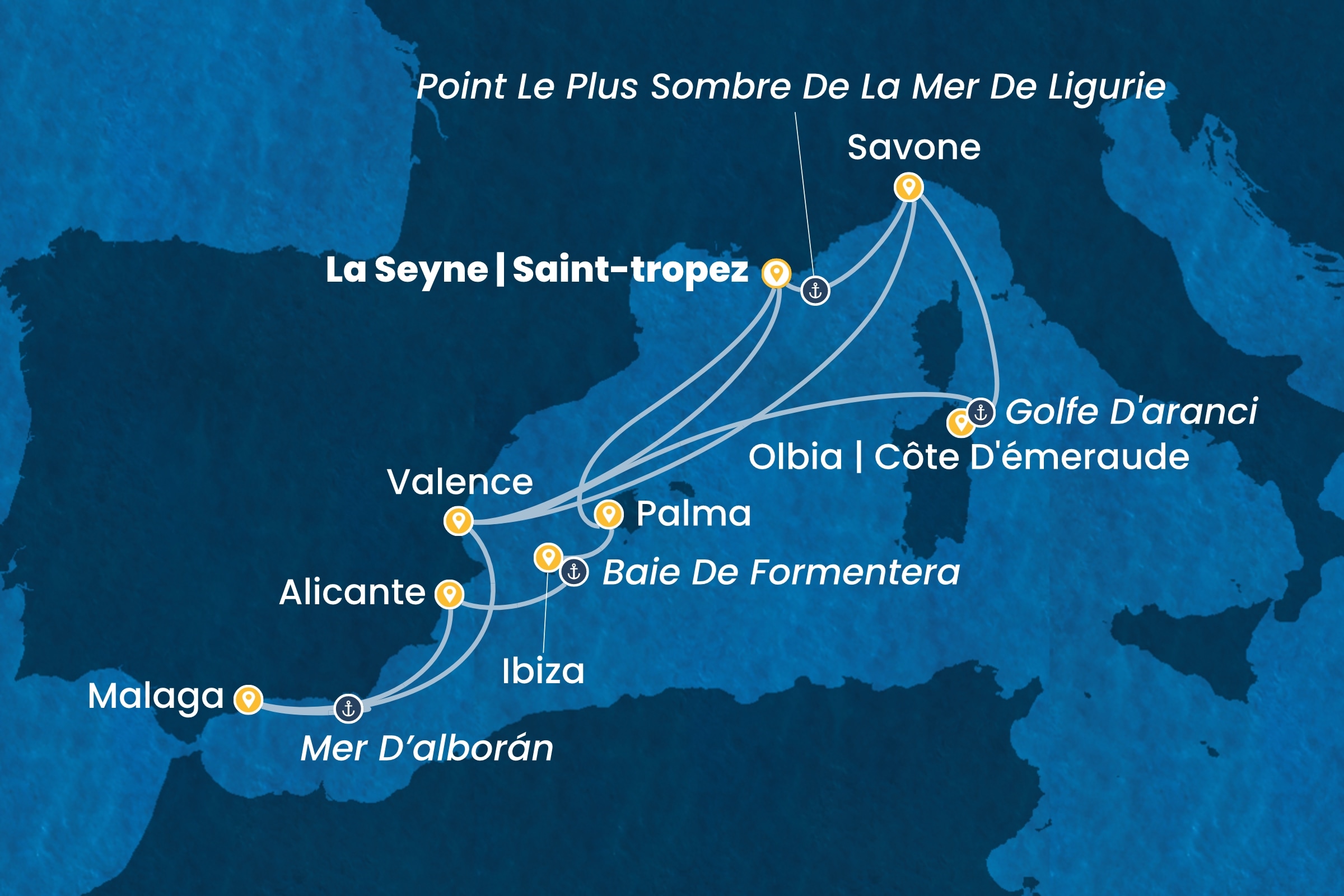 Carte de l’itinéraire